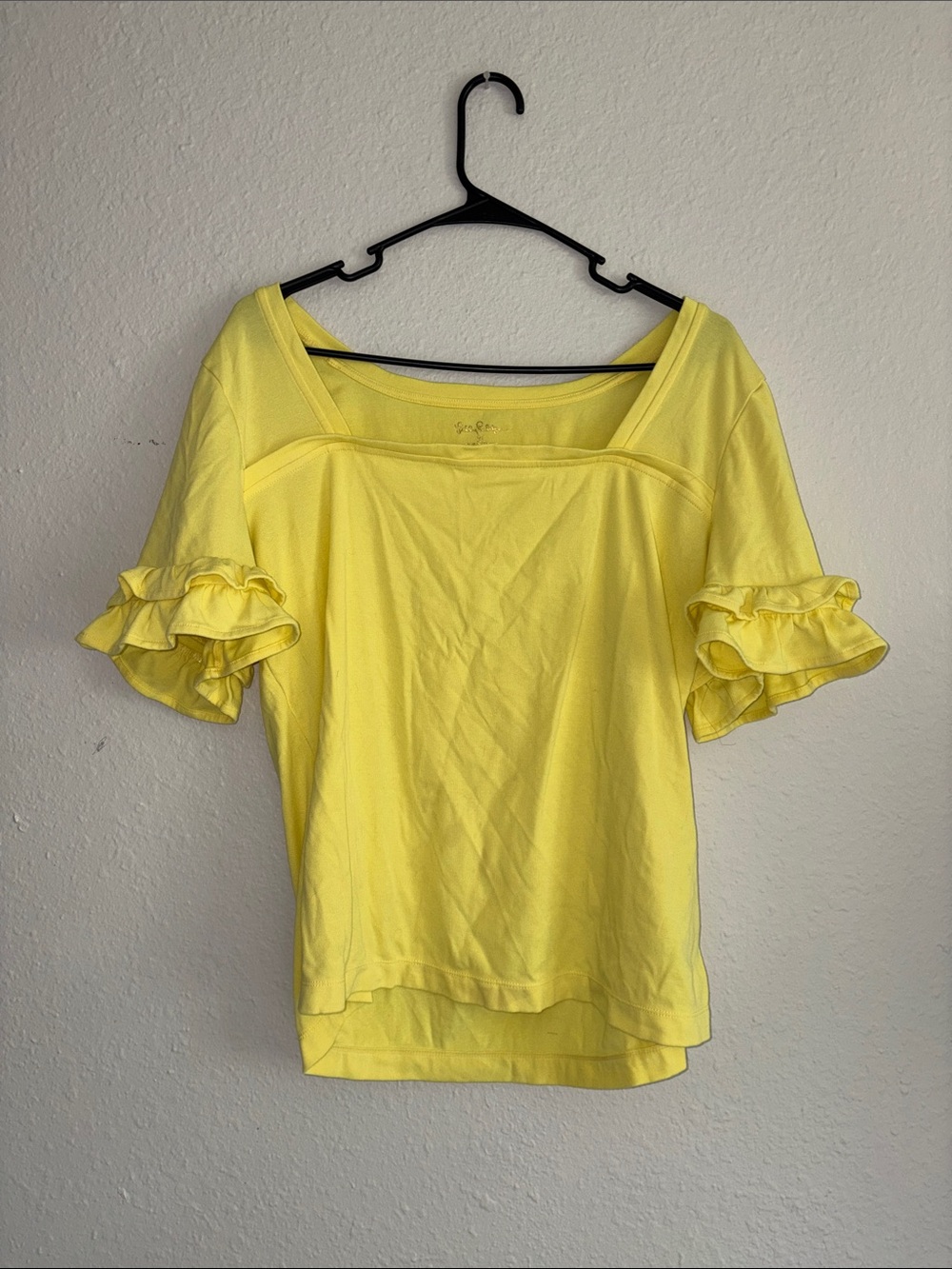 Lilly Pulitzer Sunny Yellow Top